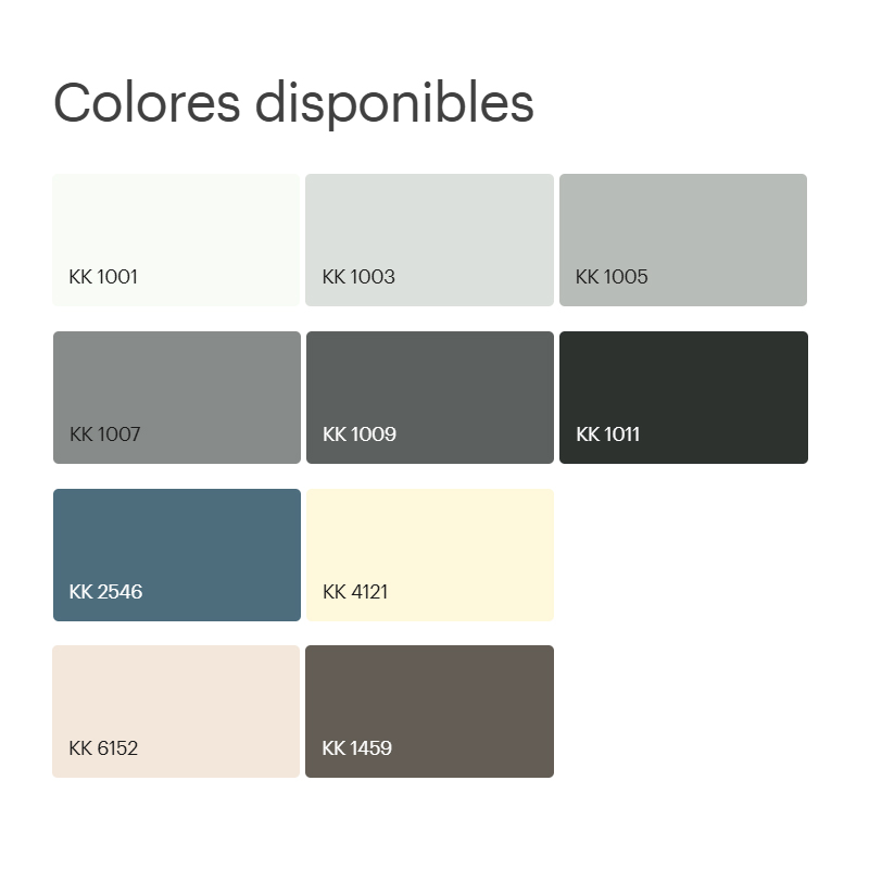 fugalite color carta de colores